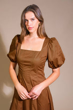 Load image into Gallery viewer, COLORS OF MY HEART WOVEN MIDI DRESS