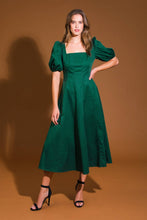 Load image into Gallery viewer, COLORS OF MY HEART WOVEN MIDI DRESS