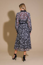 Load image into Gallery viewer, CAPTIVATING ALWAYS JACQUARD MIDI DRESS
