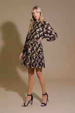 Load image into Gallery viewer, NEW MOON RISING JACQUARD WOVEN MINI DRESS