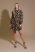 Load image into Gallery viewer, NEW MOON RISING JACQUARD WOVEN MINI DRESS