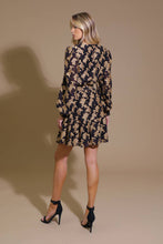 Load image into Gallery viewer, NEW MOON RISING JACQUARD WOVEN MINI DRESS