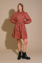 Load image into Gallery viewer, AESTHETIC POSE WOVEN MINI DRESS