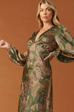 Load image into Gallery viewer, STICK SEASON WOVEN MIDI DRESS