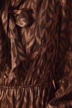 Load image into Gallery viewer, OPEN PATH ALMOND WOVEN MINI DRESS