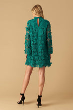 Load image into Gallery viewer, IN THE FLOW WOVEN LACE MINI DRESS