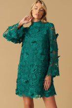 Load image into Gallery viewer, IN THE FLOW WOVEN LACE MINI DRESS