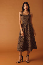 Load image into Gallery viewer, LOST IN TIME WOVEN MIDI DRESS