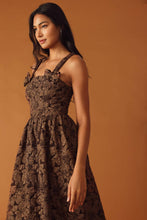Load image into Gallery viewer, LOST IN TIME WOVEN MIDI DRESS