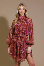 Load image into Gallery viewer, ARTISTIC ESSENCE WOVEN MINI DRESS