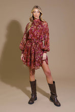 Load image into Gallery viewer, ARTISTIC ESSENCE WOVEN MINI DRESS