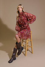 Load image into Gallery viewer, ARTISTIC ESSENCE WOVEN MINI DRESS