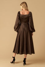 Load image into Gallery viewer, ROMANTIC LOVER EMBELLISHED WOVEN MIDI DRESS