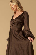 Load image into Gallery viewer, ROMANTIC LOVER EMBELLISHED WOVEN MIDI DRESS