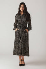 Load image into Gallery viewer, MOSSY MEADOW WOVEN MIDI DRESS