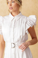Load image into Gallery viewer, GLIMPSE IN TIME WOVEN MIDI DRESS