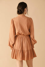 Load image into Gallery viewer, WANDERING MIND WOVEN MINI DRESS