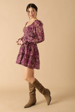 Load image into Gallery viewer, SERENE RADIANCE WOVEN MINI DRESS