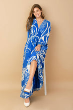 Load image into Gallery viewer, DANCING DEWDROPS WOVEN MAXI DRESS