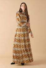 Load image into Gallery viewer, CELESTIAL CASCADE WOVEN MAXI DRESS