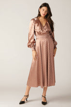 Load image into Gallery viewer, MOMENTS OF CLARITY WOVEN MIDI DRESS