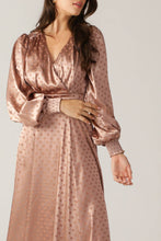 Load image into Gallery viewer, MOMENTS OF CLARITY WOVEN MIDI DRESS