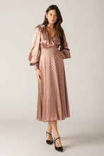 Load image into Gallery viewer, MOMENTS OF CLARITY WOVEN MIDI DRESS