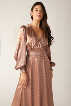 Load image into Gallery viewer, MOMENTS OF CLARITY WOVEN MIDI DRESS