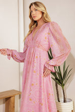 Load image into Gallery viewer, RIPPLES OF TIME WOVEN MAXI DRESS