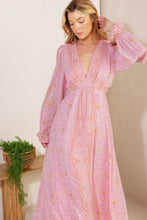 Load image into Gallery viewer, RIPPLES OF TIME WOVEN MAXI DRESS