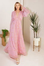 Load image into Gallery viewer, RIPPLES OF TIME WOVEN MAXI DRESS