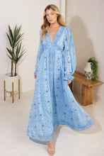 Load image into Gallery viewer, RIPPLES OF TIME WOVEN MAXI DRESS
