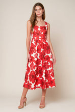 Load image into Gallery viewer, WAVES OF LIFE WOVEN MIDI DRESS