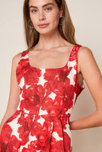 Load image into Gallery viewer, WAVES OF LIFE WOVEN MIDI DRESS
