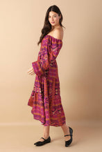 Load image into Gallery viewer, MELLOW MOMENTS WOVEN MIDI DRESS