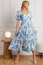 Load image into Gallery viewer, THROUGH THE FOG WOVEN MIDI DRESS