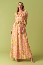 Load image into Gallery viewer, THE ART OF BALANCE WOVEN MIDI DRESS