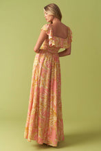 Load image into Gallery viewer, THE ART OF BALANCE WOVEN MIDI DRESS