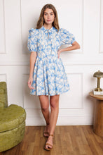 Load image into Gallery viewer, BLOOMING SHORES WOVEN MINI DRESS