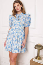 Load image into Gallery viewer, BLOOMING SHORES WOVEN MINI DRESS