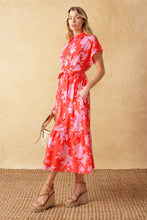 Load image into Gallery viewer, MAKE IT COUNT WOVEN MIDI DRESS