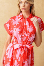 Load image into Gallery viewer, MAKE IT COUNT WOVEN MIDI DRESS