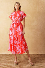 Load image into Gallery viewer, MAKE IT COUNT WOVEN MIDI DRESS