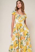 Load image into Gallery viewer, GARDEN OF DREAMS WOVEN EYELET MIDI DRESS