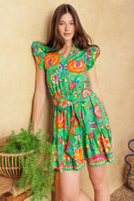 Load image into Gallery viewer, BRIGHTER DAYS WOVEN MINI DRESS