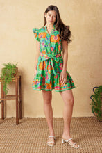 Load image into Gallery viewer, BRIGHTER DAYS WOVEN MINI DRESS