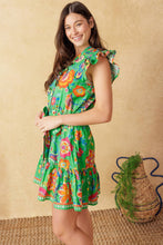Load image into Gallery viewer, BRIGHTER DAYS WOVEN MINI DRESS