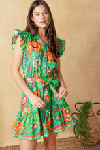 Load image into Gallery viewer, BRIGHTER DAYS WOVEN MINI DRESS