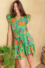 Load image into Gallery viewer, BRIGHTER DAYS WOVEN MINI DRESS
