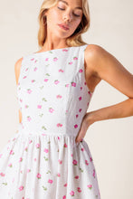 Load image into Gallery viewer, THENA GARDEN PARTY WOVEN EYELET MIDI DRESS